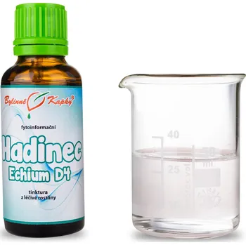 Přírodní produkt Bylinné kapky s.r.o. Hadinec D4 Echium 30 ml