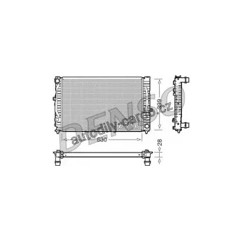 Chladič motoru Chladič motoru DENSO (DE DRM02032)