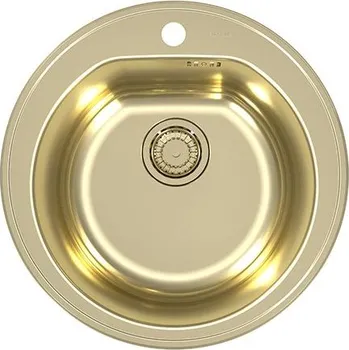 Nerezový dřez Dřez včetně sifonu, FORM 30, GOLD