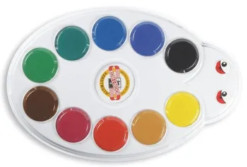 Vodová barva KOH-I-NOOR Beruška Maxi 10 barev