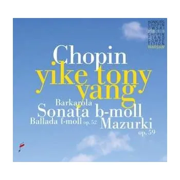 Zahraniční hudba CD Yike Tony Yang: Chopin 2017