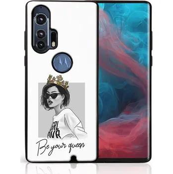 Pouzdro na tablet VSECHNONAMOBIL 45237 MY ART Silikonový obal Motorola Edge Plus QUEEN (139)