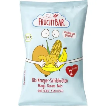 FRUCHTBAR Křupky želvy kukuřice, mango a banán 12m+ BIO 30 g