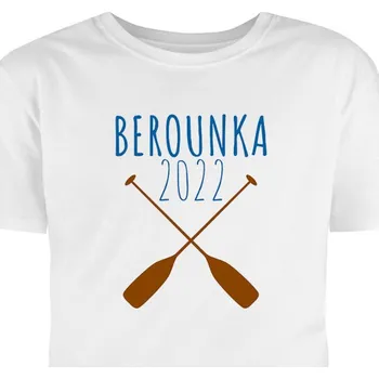 Pánské tričko Hütermann Vodácké tričko s potiskem: Berounka