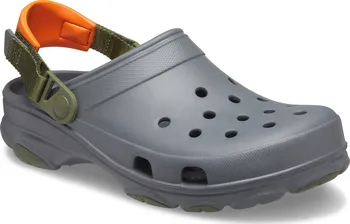 Pánské sandále Crocs Classic All Terrain Clog šedé/oranžové 39-40