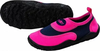 Neoprenové boty Aqualung Beachwalker Kids růžové/tmavě modré
