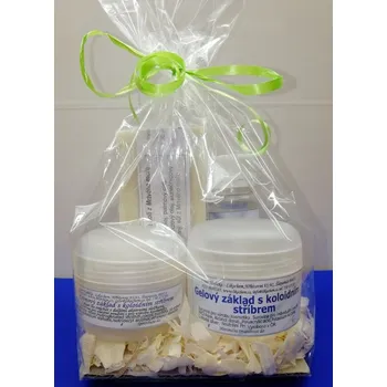 Dárkový potravinový koš Dárkový balíček s koloidním stříbrem (malý)