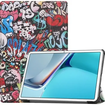 Pouzdro na tablet VSECHNONAMOBIL 33795 ART zaklapovací obal Huawei MatePad 11 GRAFFITI