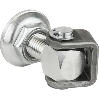 brána CAIS HN 20 - regulovatelný navařovací pant na ocelový sloupek, pro brány a branky, závit M20