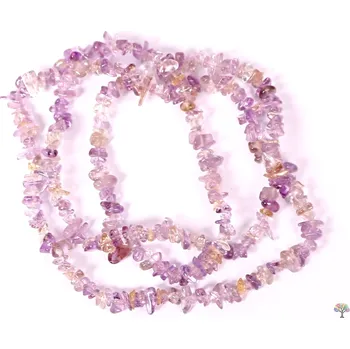 Náhrdelník Magieprirody.cz Náhrdelník sekaný dlouhý - Ametrín - tromlovaný #56 - z přírodních kamenů