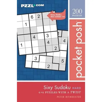 Kniha Pocket Posh Sixy Sudoku Hard - Ritmeester, Peter