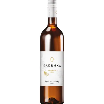 Víno Ryzlink vlašský, pozdní sběr, "Ořechová hora", K2, Kadrnka