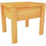 Dřevěný noční stolek z masivu STONE - Provedení masiv Buk nebo za příplatek Dub, Jasan