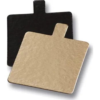 Dekora Podložka na minidezert 8 cm zlatá/černá