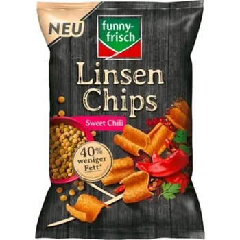 Chips funny-frisch Čočkové chipsy Sweet Chili 90 g
