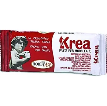 Výtvarná barva Krea hmota bílá 0,5 kg