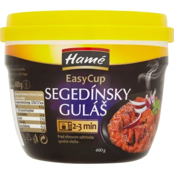Hotové jídlo Hamé EasyCup Segedínský guláš 400 g