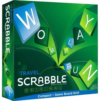 Desková hra Mattel Travel Scrabble Original EN