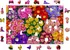 Puzzle Wooden City Rozkvetlé květiny 2v1 505 dílků