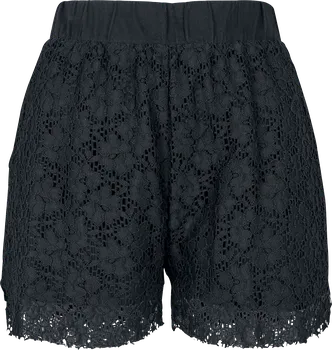 Dámské kraťasy Urban Classics Ladies Laces Shorts černé XS