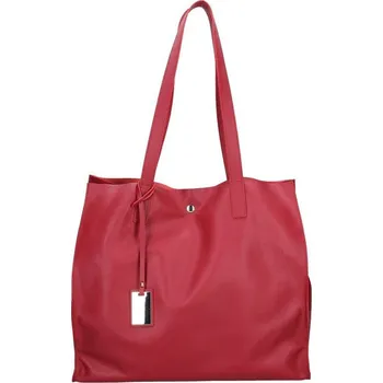 Kabelka Dámská kožená kabelka Facebag Karolína - červená