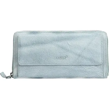 Dámská kožená peněženka Lagen Maria - modrá