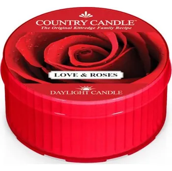 Svíčka Country Candle LOVE & ROSES vonná svíčka 35 g
