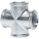 GEBO Litinový kříž pozink Velikost: 5/4”