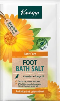 Koupelová sůl Kneipp Foot Care Foot Bath Salt Calendula & Orange Oil koupelová sůl 40 g
