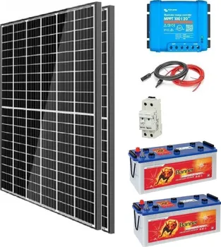solární set Solartec MED Fotovoltaický set na chatu 680 Wp 24 V