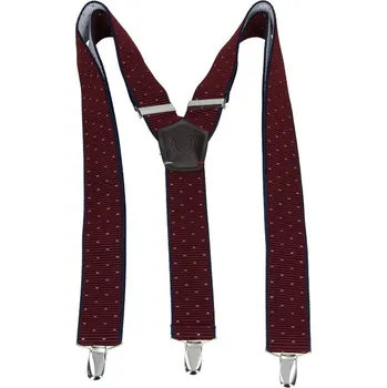 Kšandy Pánské trendy šle (kšandy) Lerros Mirek - vínová