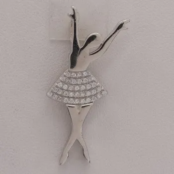 Přívěsek Stříbrný přívěsek s kamenem