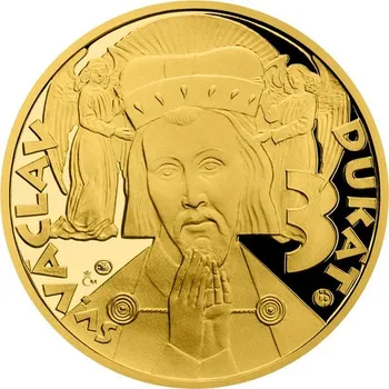 Česká mincovna Zlatý třídukát sv. Václava 2021 10,47 g