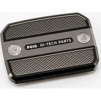 Brzda pro motocykl Krytka brzdové nádobky PUIG 9499P stříbrná