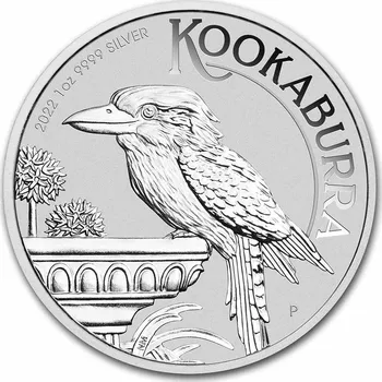 The Perth Mint Stříbrná mince Kookaburra 1 oz 2022 31,10 g