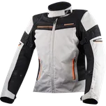 LS2 SHADOW LADY JACKET LIGHT GREY BLACK ORANGE XS