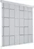 Sprchový závěs vidaXL Sprchová roleta 140 x 240 cm čtvercový vzor