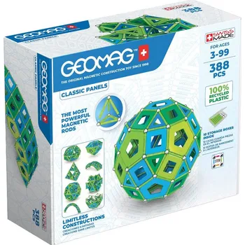 Stavebnice Geomag Geomag Classic Panels Masterbox Cold 388 dílků