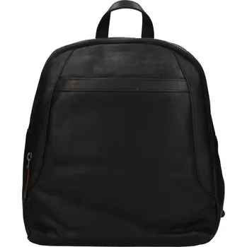 Městský batoh Kožený batoh Justified Divelo - černá