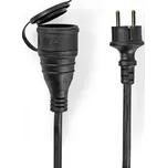 Napájecí Prodlužovací Kabel PECN120FBK Nedis