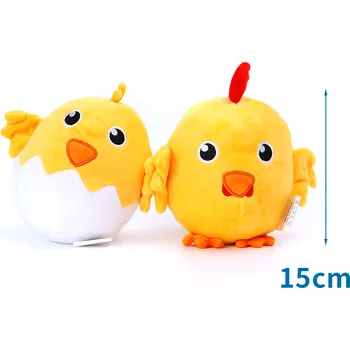 Hračka pro psa Plyšové kuře - hračka pro psy 15cm