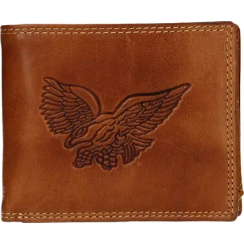 Peněženka Pánská kožená peněženka SendiDesign Eagle - koňak
