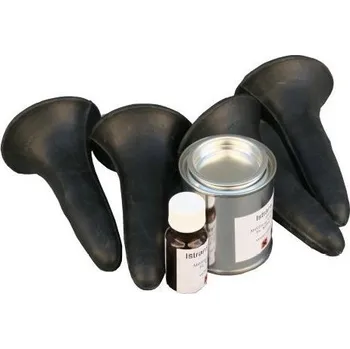 Souprava pro výměnu struků pro vemeno umělé - trenažér ručního dojení - 4 ks struků a lepidlo