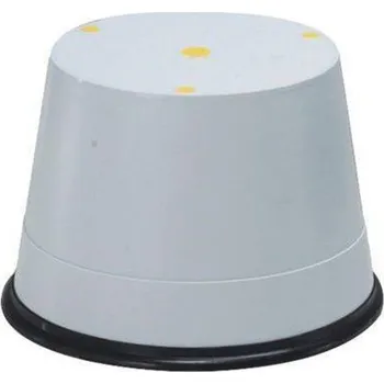 Manutan Pojízdné plastové stupátko šedé Stolička Manutan Pojízdné plastové stupátko šedé