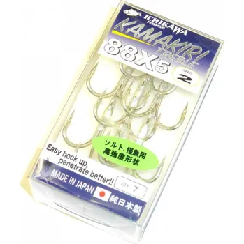 Rybářský háček Trojháčky Ichikawa Kamakiri 88X5 1/0