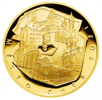 Česká mincovna Pamětní zlatá mince Cheb 2021 15,55 g