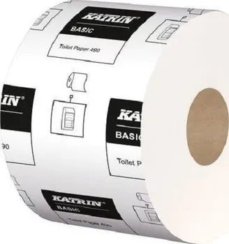 Toaletní papír Katrin Basic bílý 2vrstvý 1 ks
