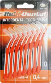 Mezizubní kartáček Rebi-Dental Mezizubní kartáček oranžový 0,4 mm 8 ks