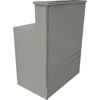 Recepce ENZO Kadeřnická recepce 80 x 50 x 105 cm šedá