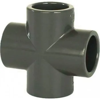 PVC tvarovka - Kříž 32 mm